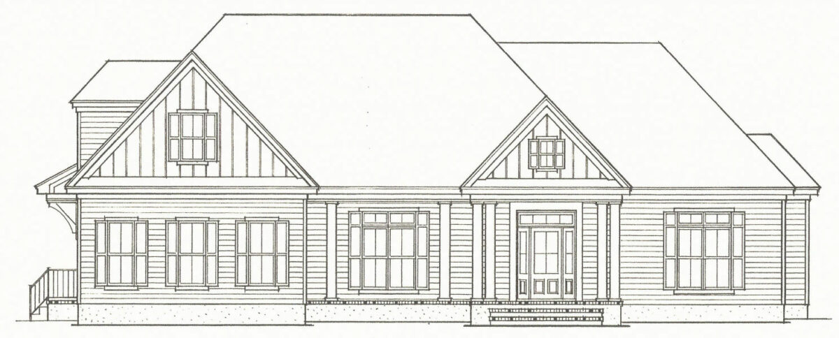 Lot 2-B The Paddocks Elevation Drawing